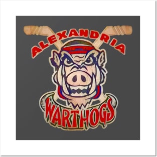 Alexandria Warthogs Hockey Posters and Art